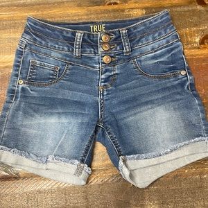 Girls True Craft Jean shorts Size 10
